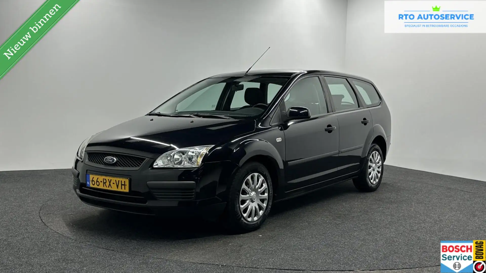 Ford Focus Wagon 1.6-16V Champion AIRCO TREKHAAK CRUISE. Noir - 1