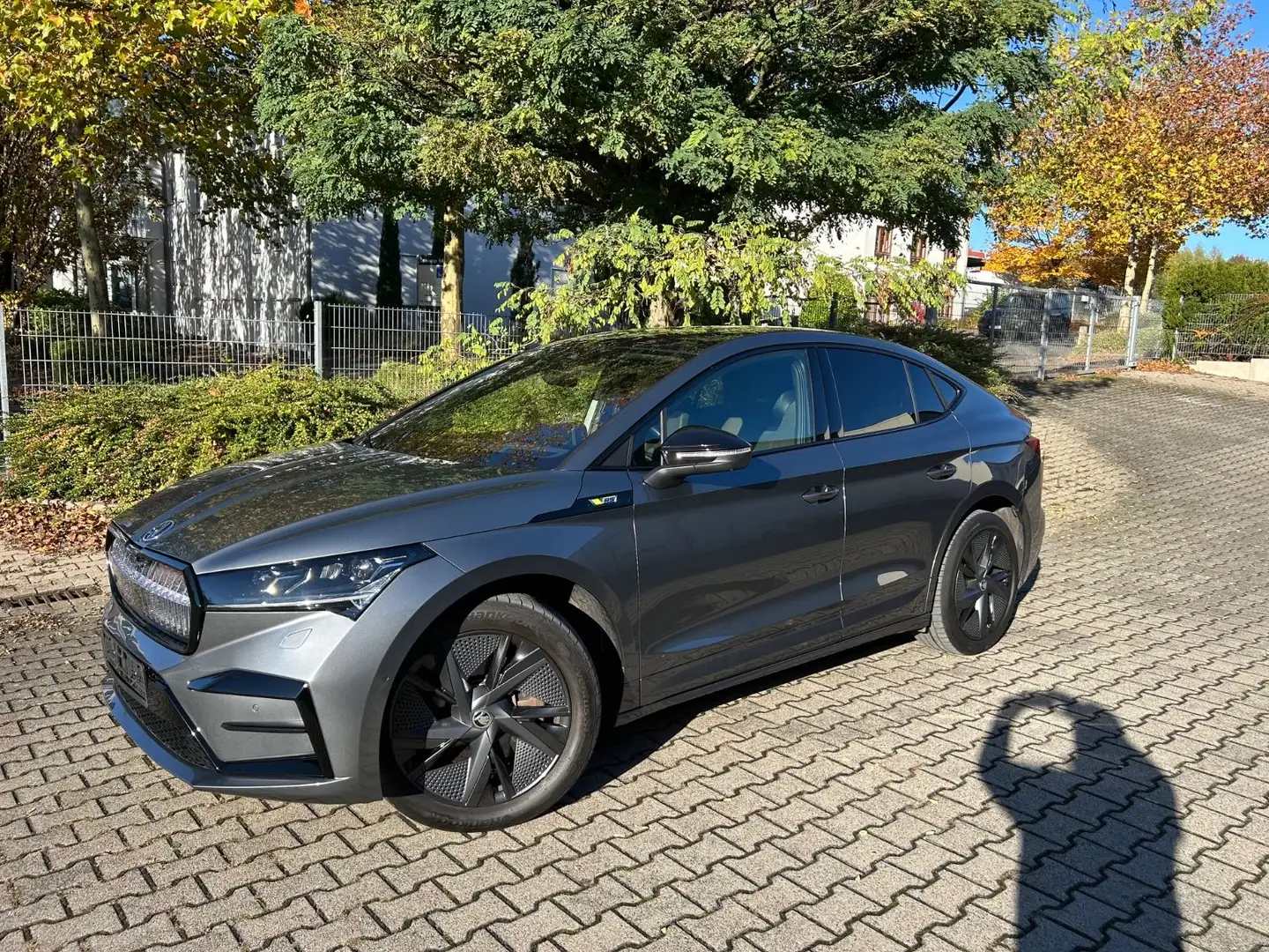 Skoda Enyaq Coupé RS Lounge HUD Panorama Gris - 1