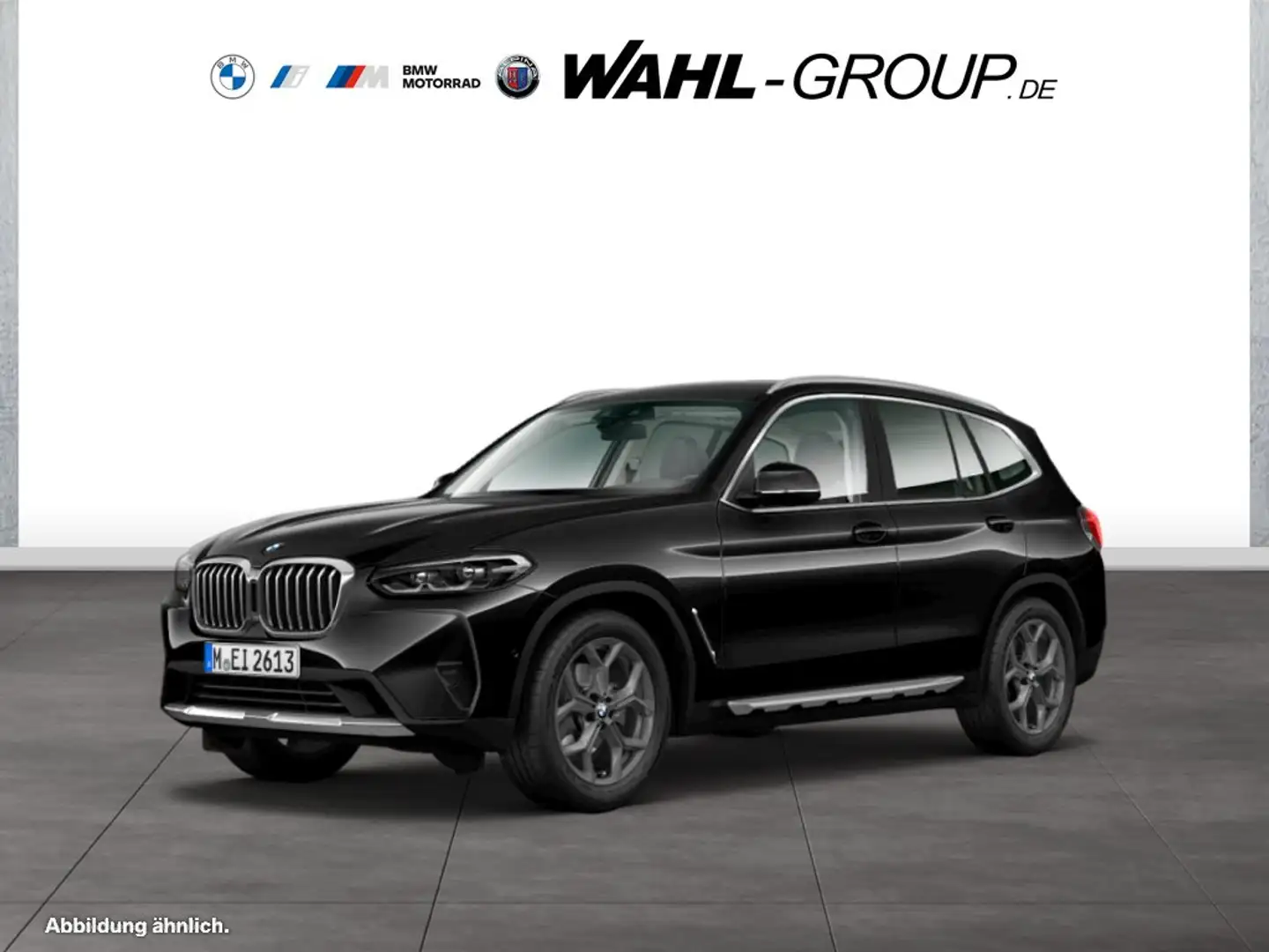 BMW X3 xDrive20i DAB LED PARKASSISTENT CARPLAY ALU 19" Schwarz - 1
