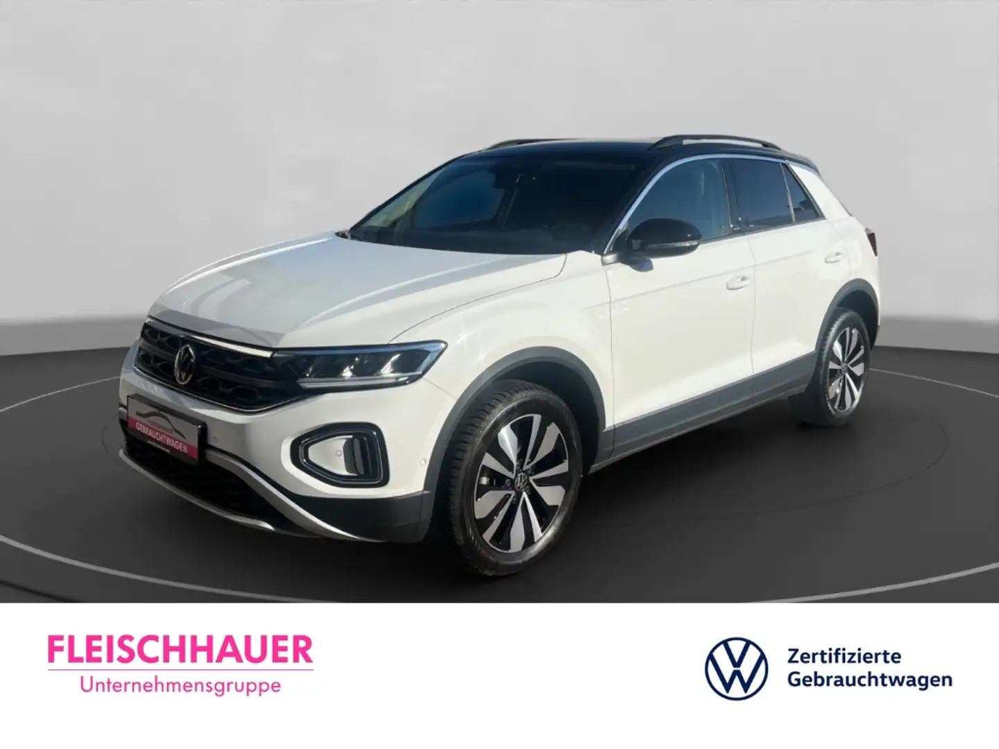 Volkswagen T-Roc 1.5 TSI Move DSG Navi LED App-Connect Sitzhz Weiß - 1