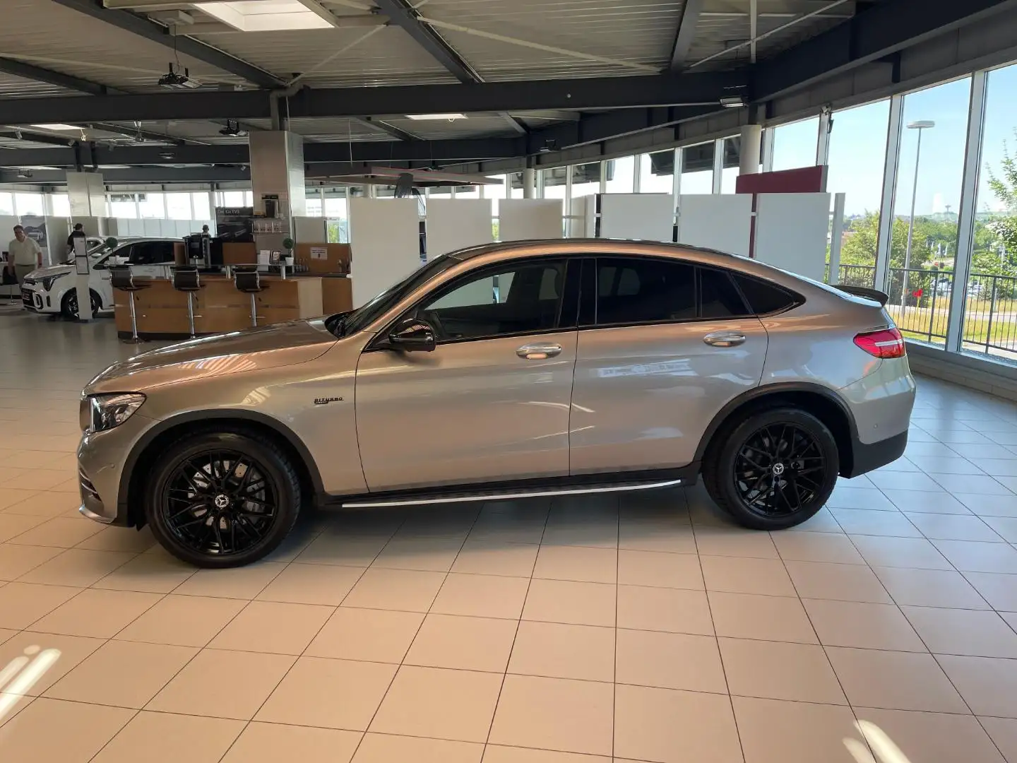 Mercedes-Benz GLC 43 AMG Coupe 4Matic+Leder+Navi+Head-Up Argent - 2