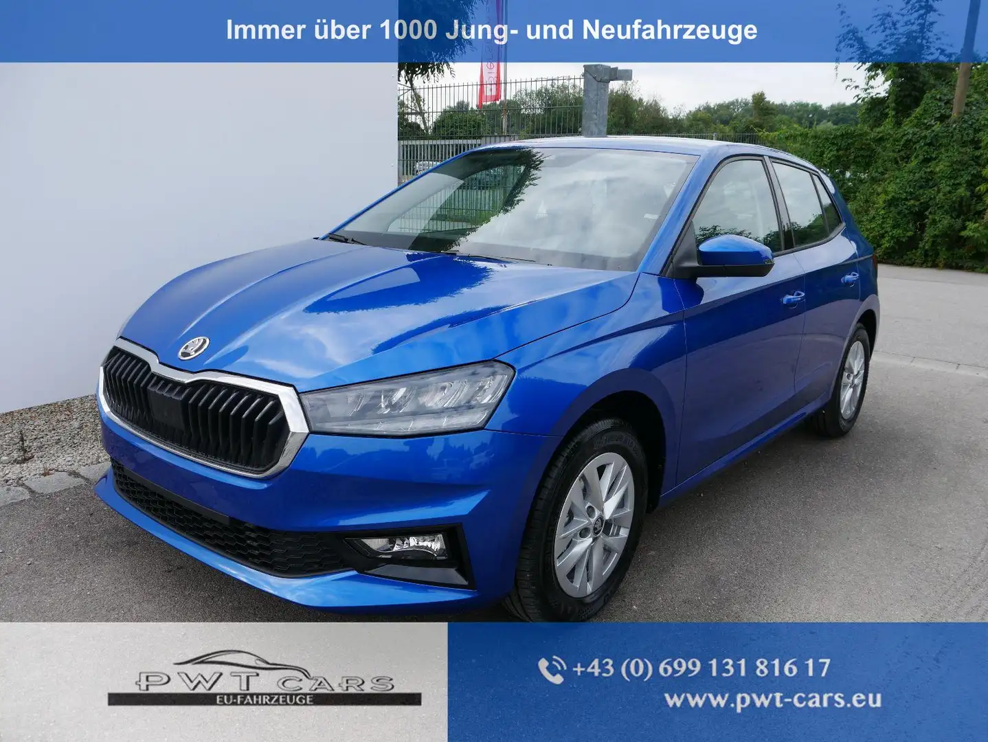 Skoda Fabia PREMIUN EDITION 130 JAHRE 1,0 TSI *SMARTLINK*PD... Blau - 1