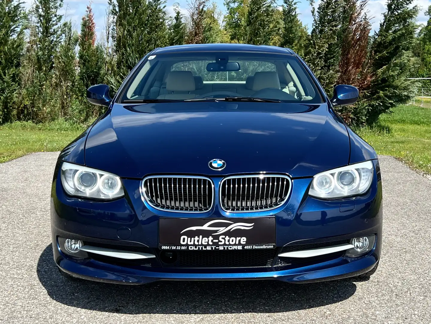 BMW 325 ixDrive Coupe*M-Sportsitze*Facelift*Nur 108.000KM* Modrá - 2