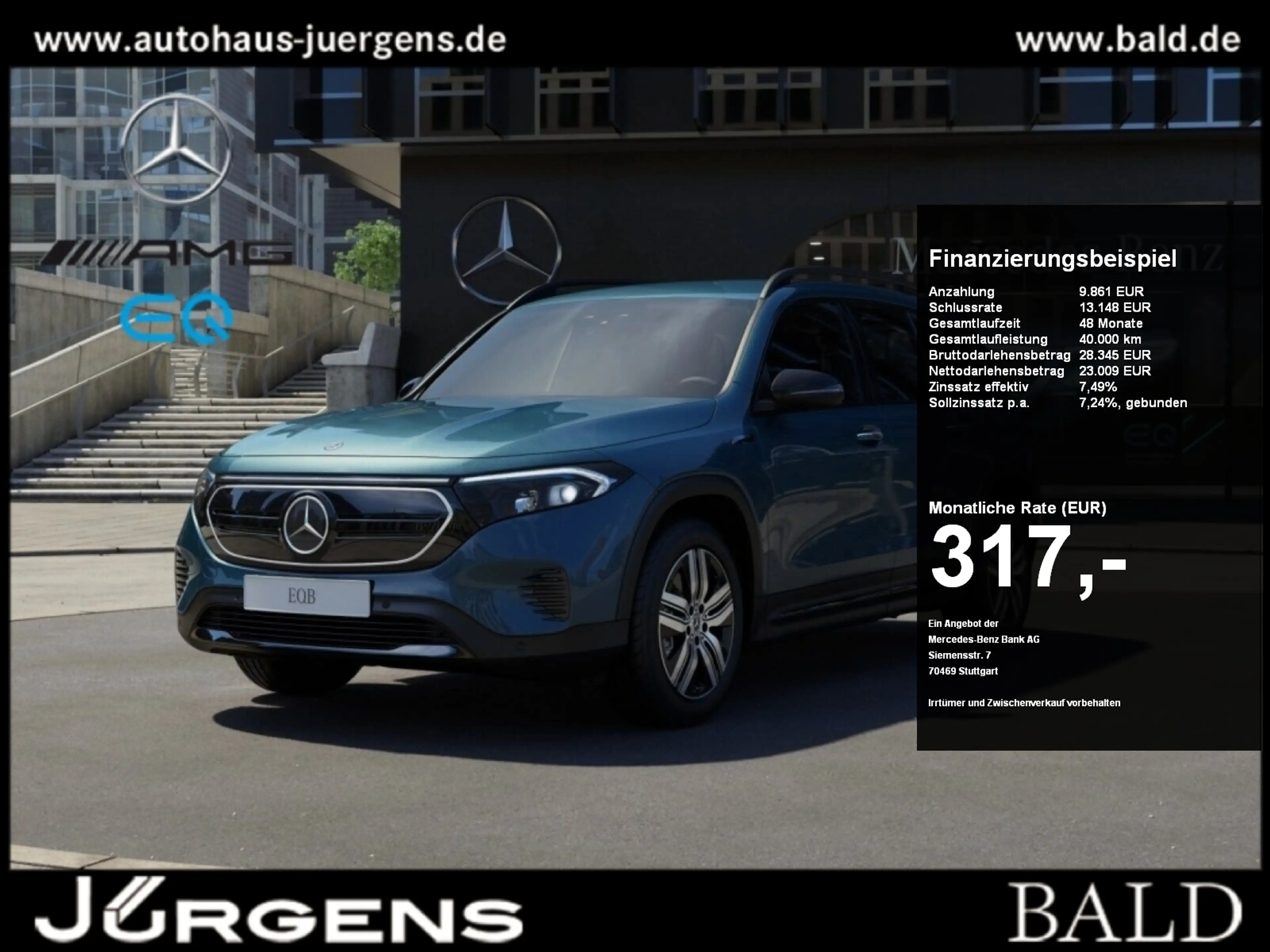 Mercedes-Benz EQB 250 Progressive+Distr+Night+Ambiente+Cam+LED