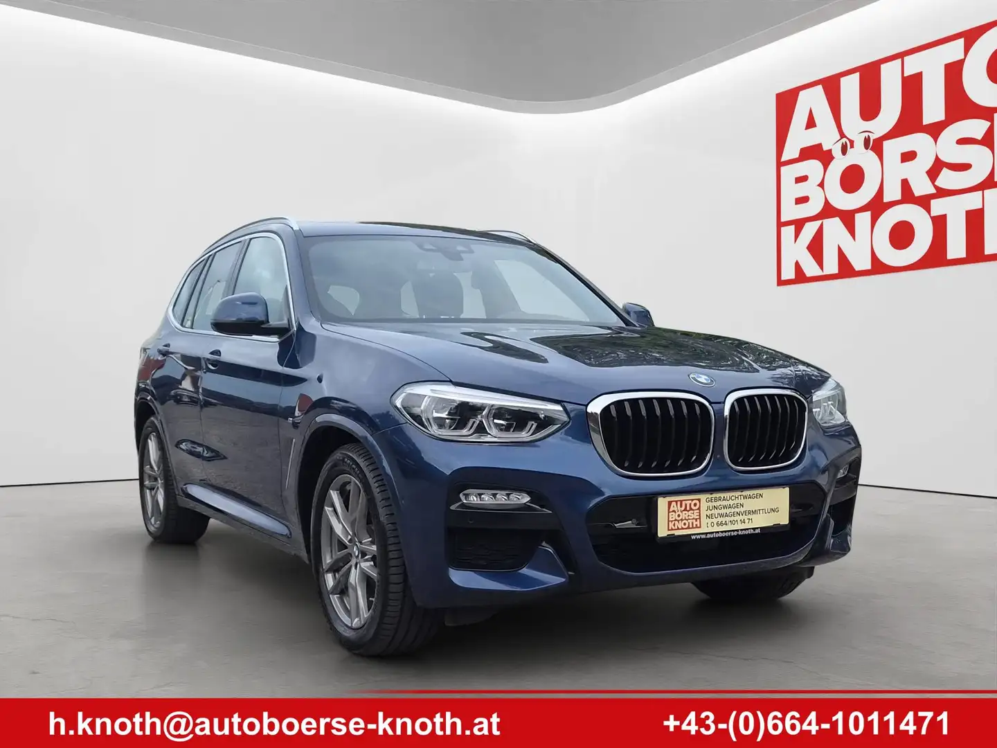 BMW X3 xDrive 20 d M Sport, AHV,Panoramadach,usw...! Blau - 2