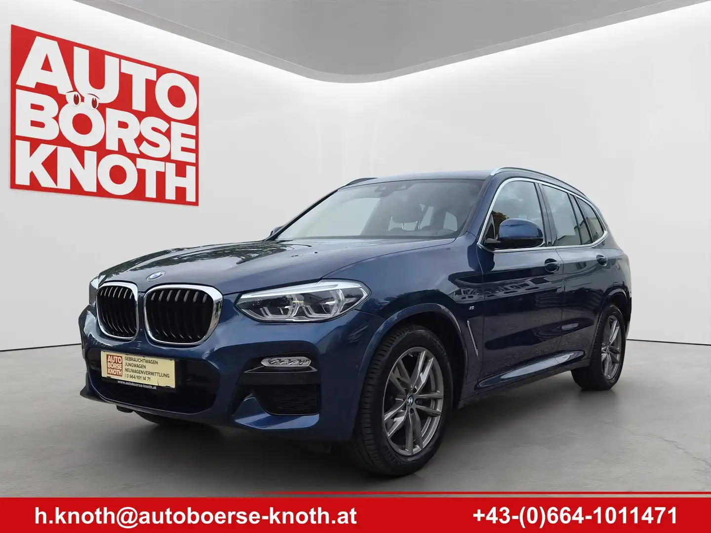 BMW X3 xDrive 20 d M Sport, AHV,Panoramadach,usw...! Blau - 1