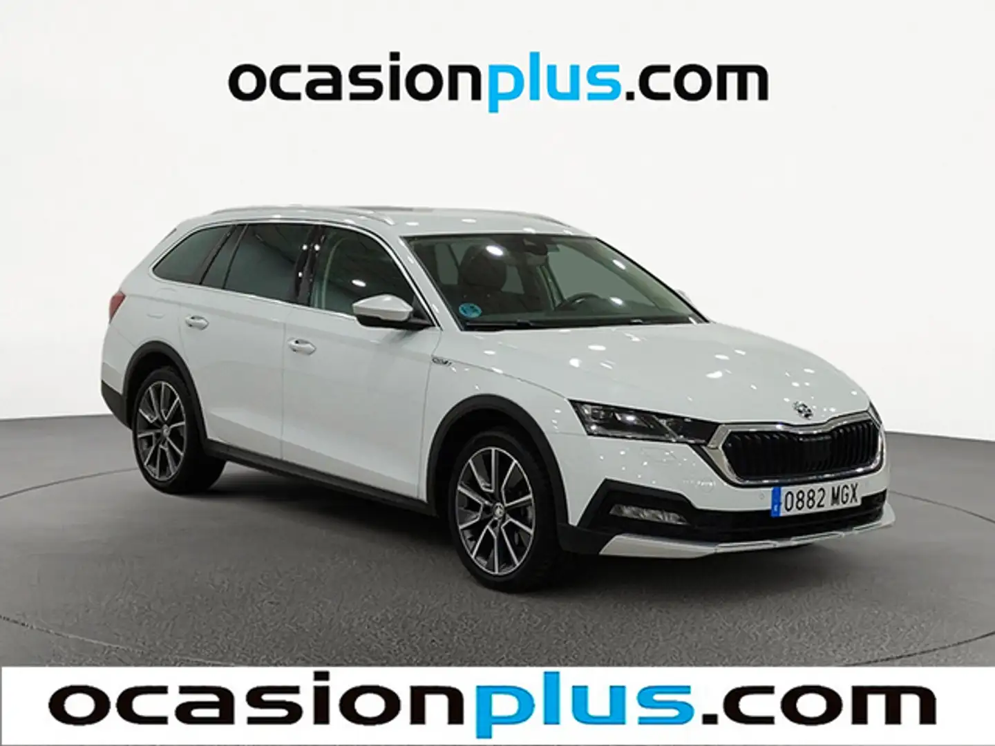 Skoda Octavia Combi 2.0TDI Scout 110kW DSG 4x4 Blanc - 2