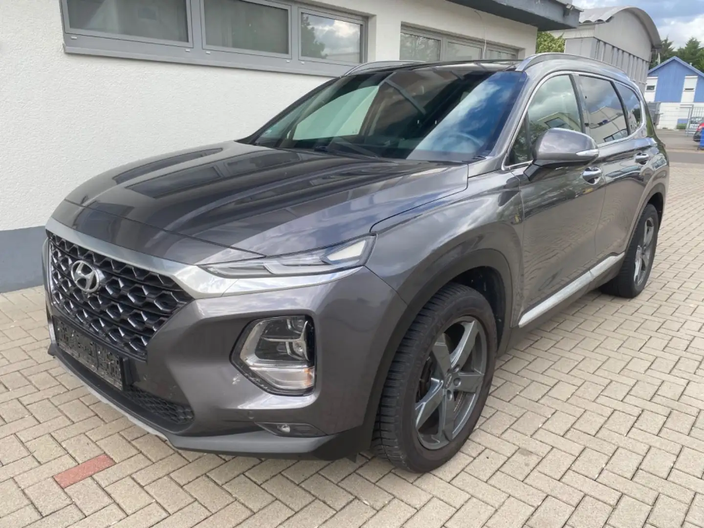 Hyundai SANTA FE Premium 4WD. Navi, Kamera, Panorama. Grau - 1