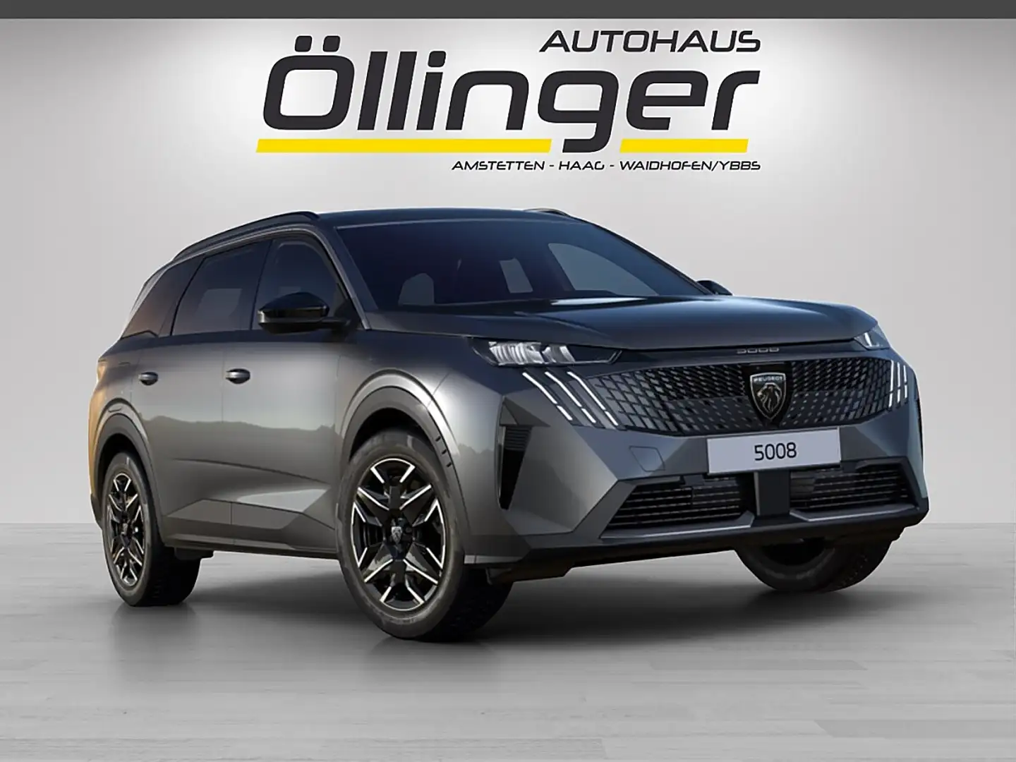 Peugeot 5008 mHEV Allure 145 e-DCS6 Aut. Grau - 1