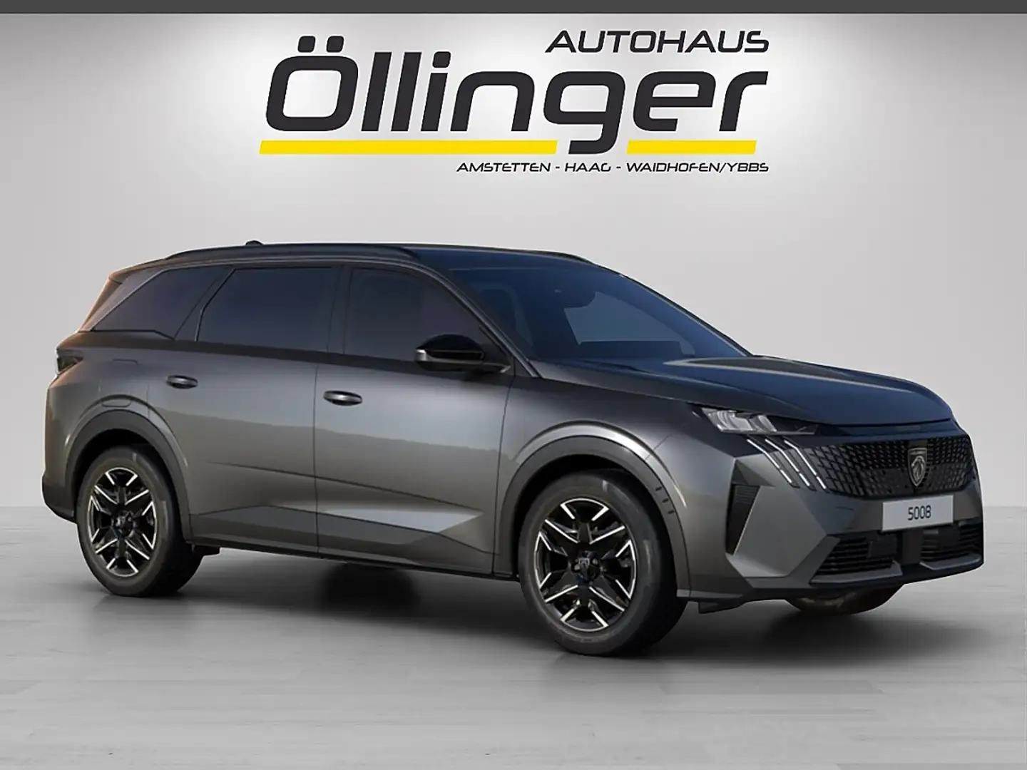 Peugeot 5008 mHEV Allure 145 e-DCS6 Aut. Grau - 2