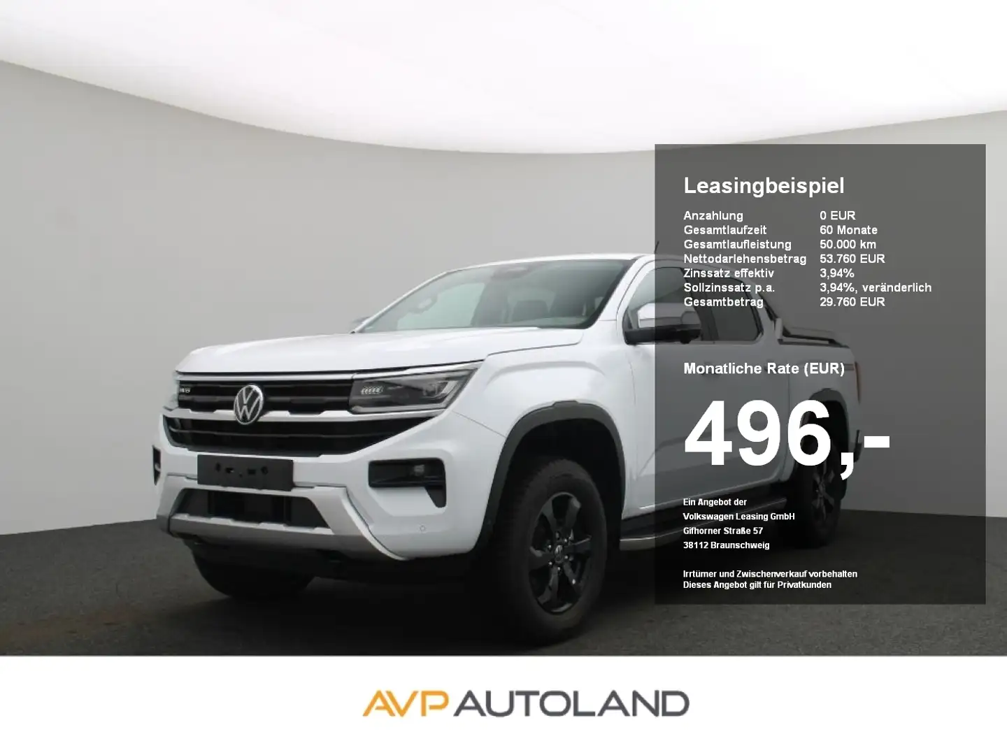 Volkswagen Amarok DC 3.0 TDI Automatik 4MOTION STYLE | AHK Alb - 1