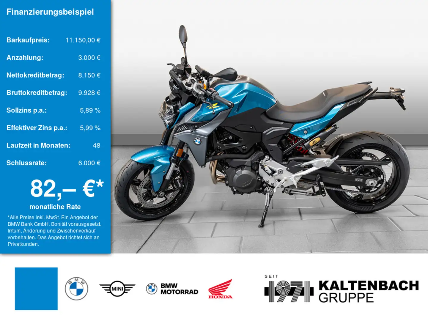 BMW F 900 R KOMFORT-P. DYNAMIC-P. GRIFFHEIZUNG Blau - 1
