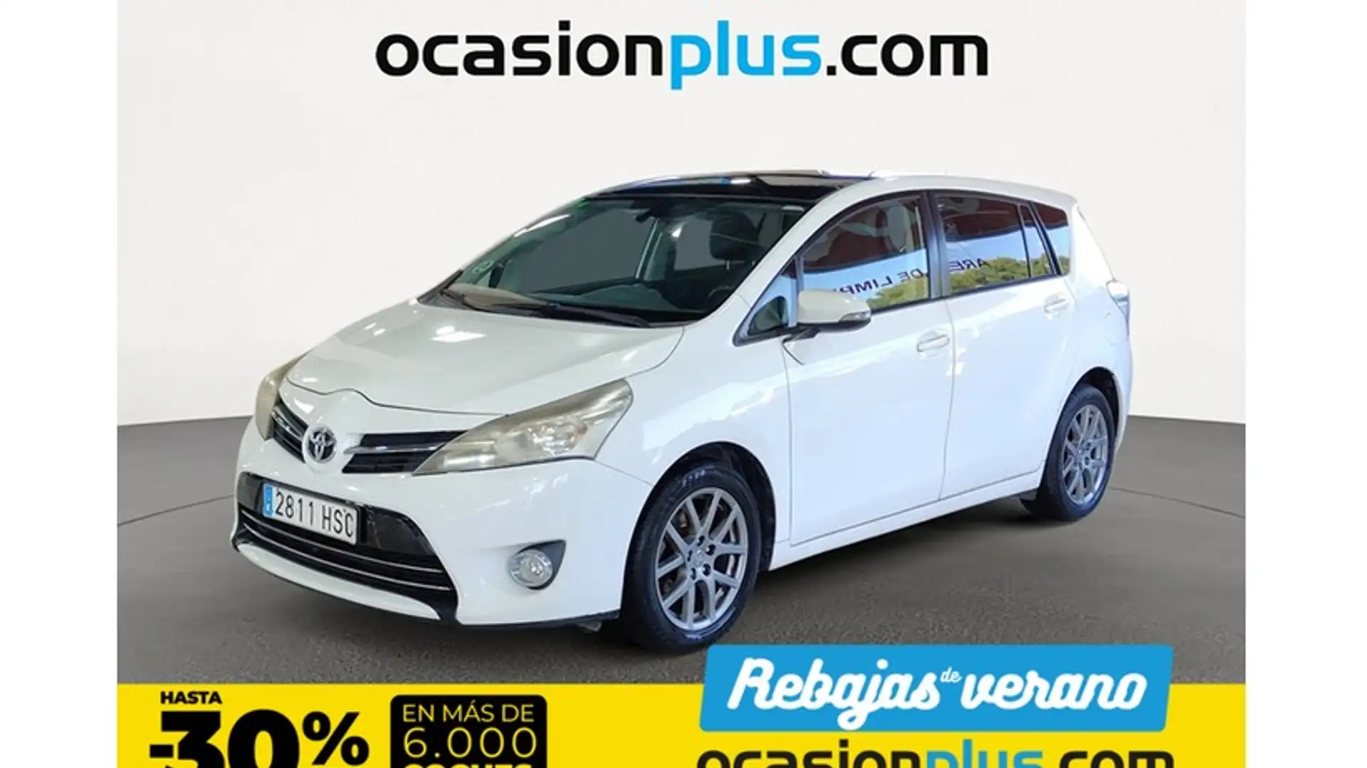 Toyota Verso 2.0D Active 120 5pl. Blanc - 1