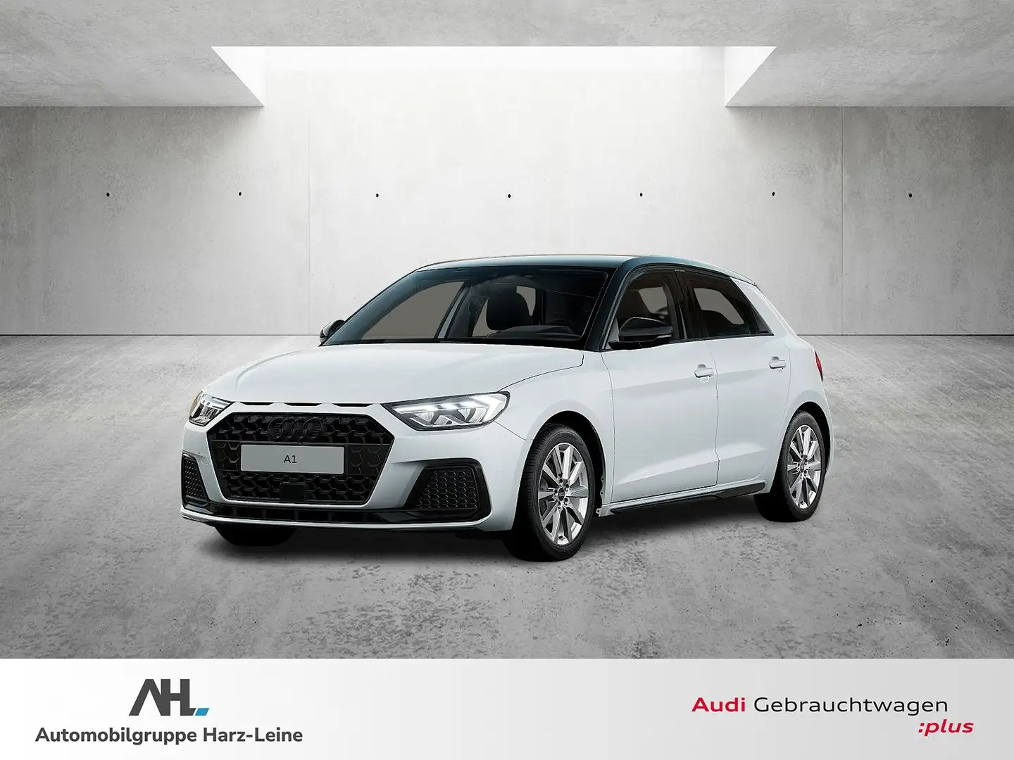 Audi A1 Sportback 25 TFSI advanced S-tronic LED Bluetooth Weiß - 1
