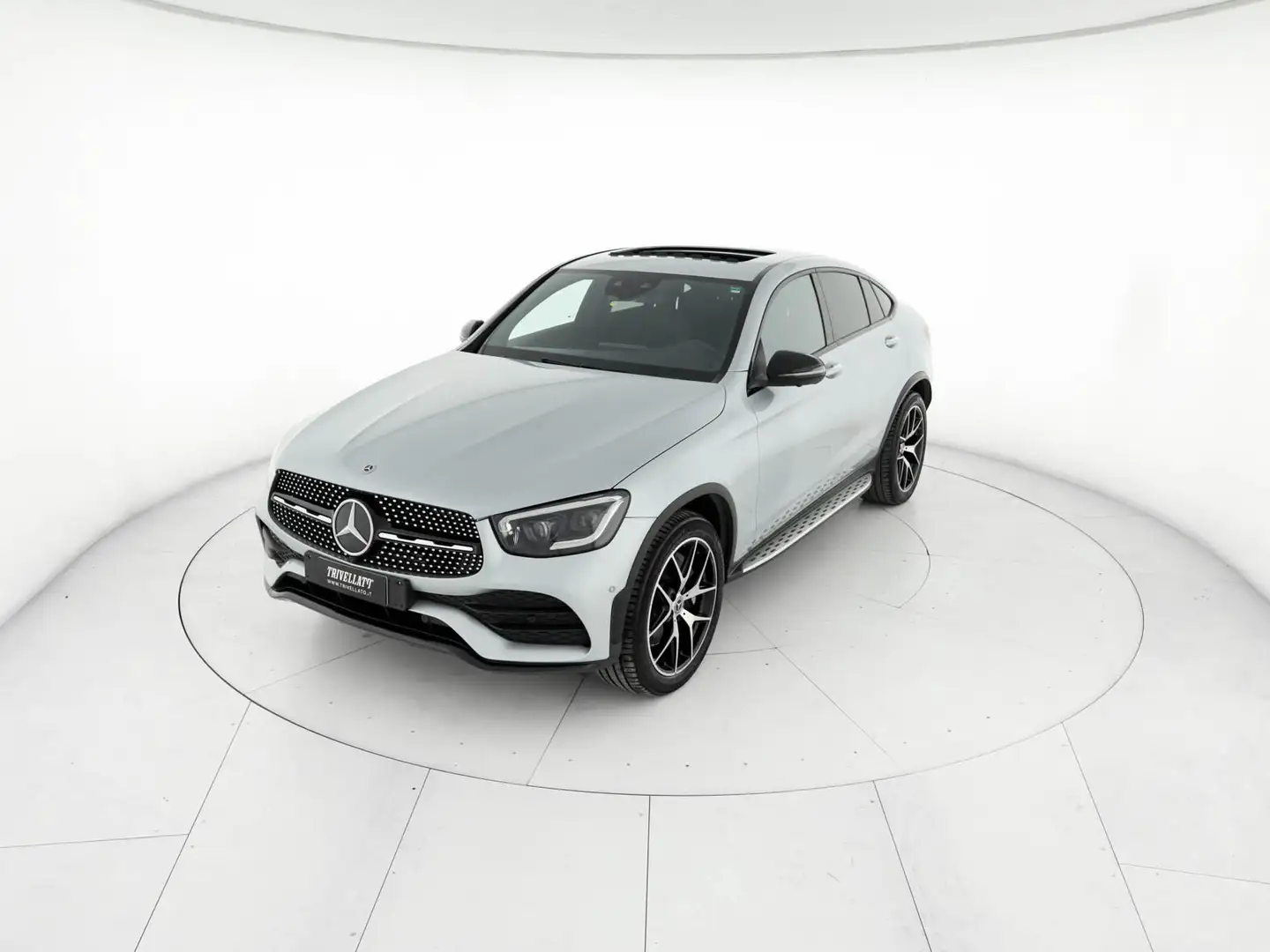 Mercedes-Benz GLC 300 coupe 300 de phev (eq-power) premium 4matic auto Argent - 1