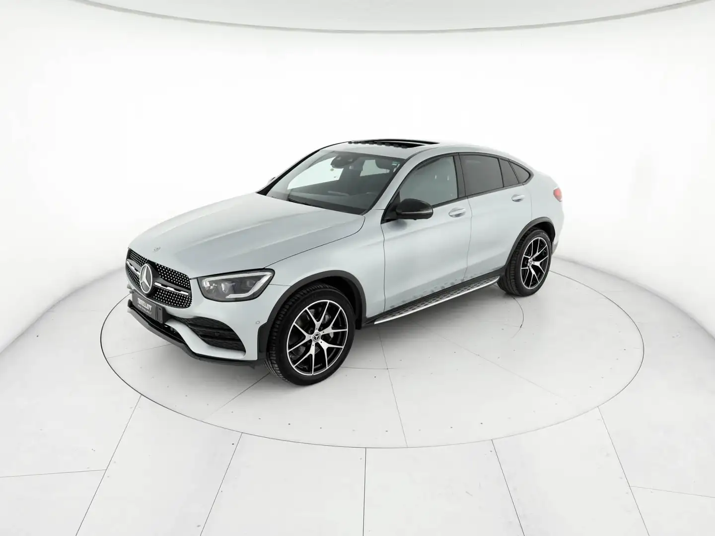 Mercedes-Benz GLC 300 coupe 300 de phev (eq-power) premium 4matic auto Argent - 2