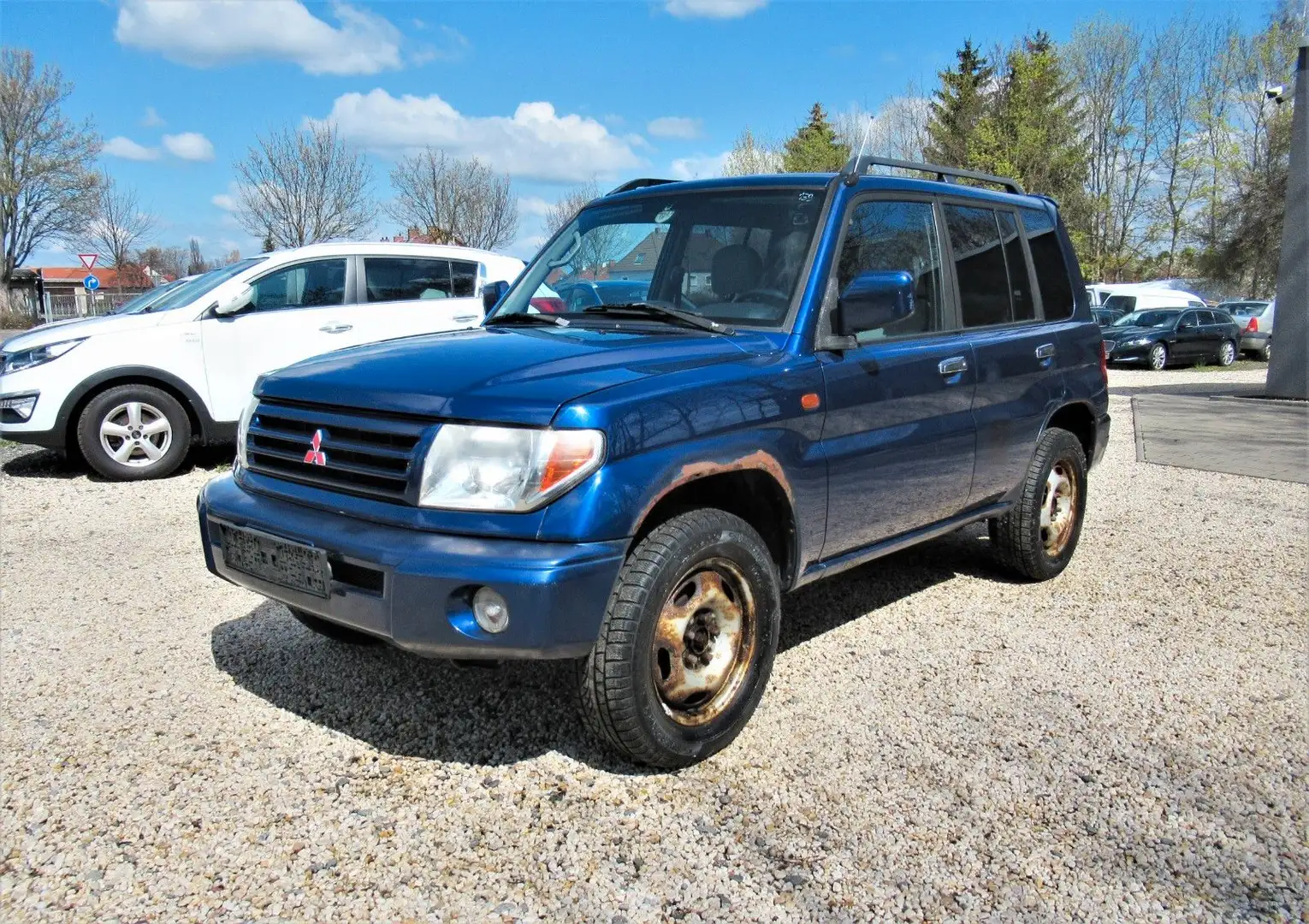 Mitsubishi Pajero Pinin 1.8 MPI Motion*Klima*WR*AHK*Allrad* Blauw - 1