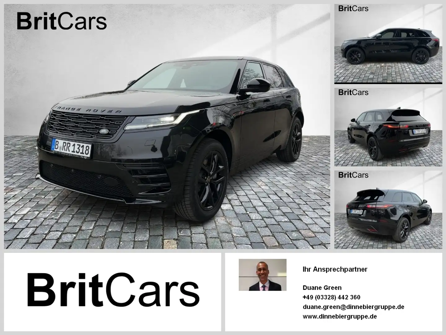 Land Rover Range Rover Velar 2.0 Plug-in Hybrid P400e Dynamic SE Negro - 1