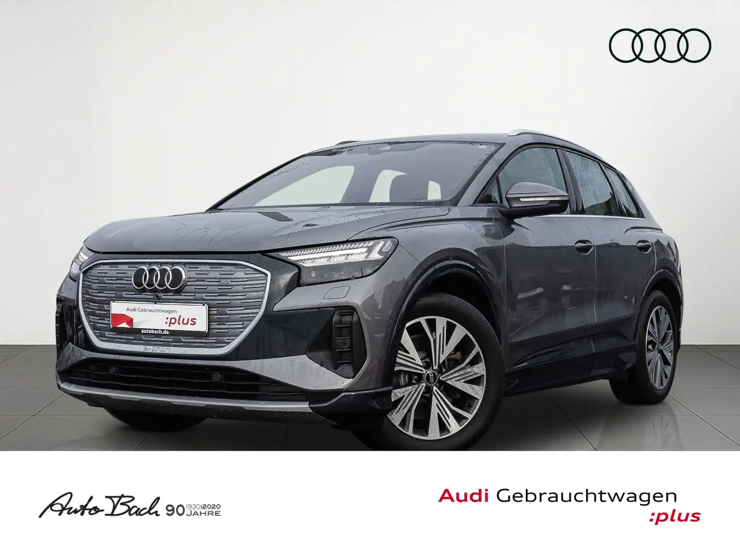 Audi Q4 e-tron 40 Navi LED HuD CarPlay ACC EPH DAB Grigio - 1