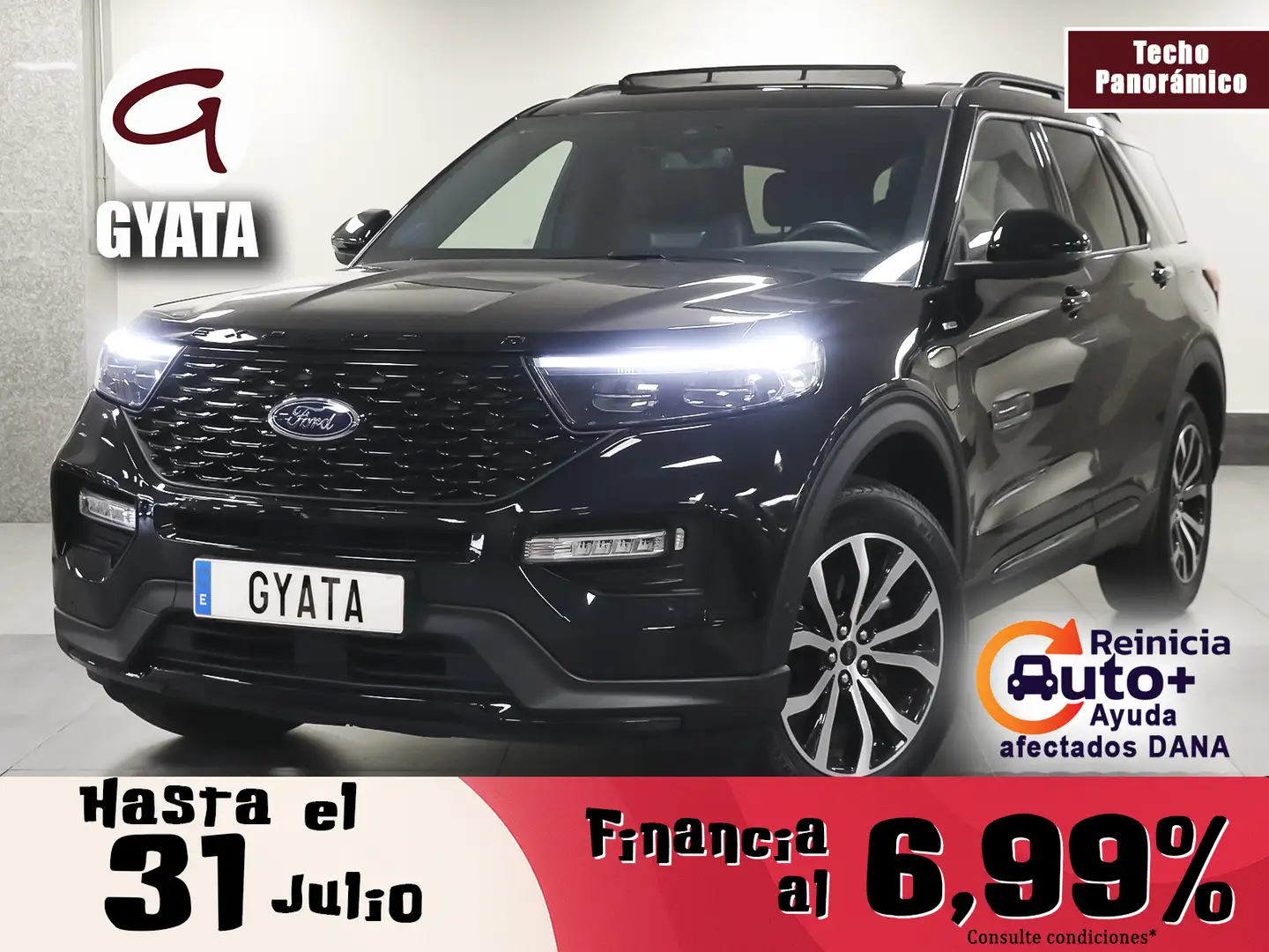 Ford Explorer 3.0 PHEV ST-Line AWD 450 Negro - 1