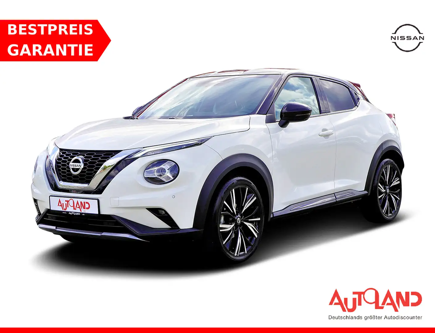 Nissan Juke 1.0 DIG-T N-Design LED ACC 360° Alcantara Blanco - 1