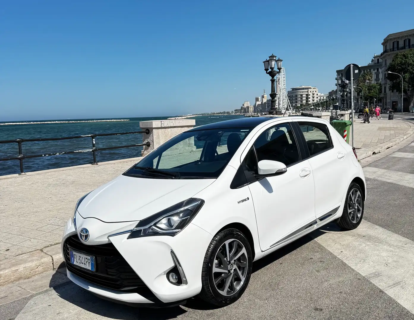 Toyota Yaris Yaris III 2017 5p 1.5h Style Bianco - 1