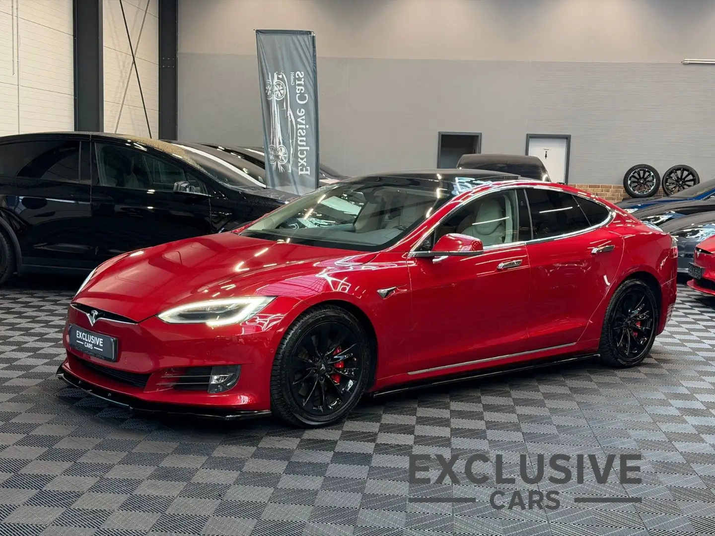 Tesla Model S MODEL S P100D | ENHANCED AP | MCU2 | CCS | Rouge - 1