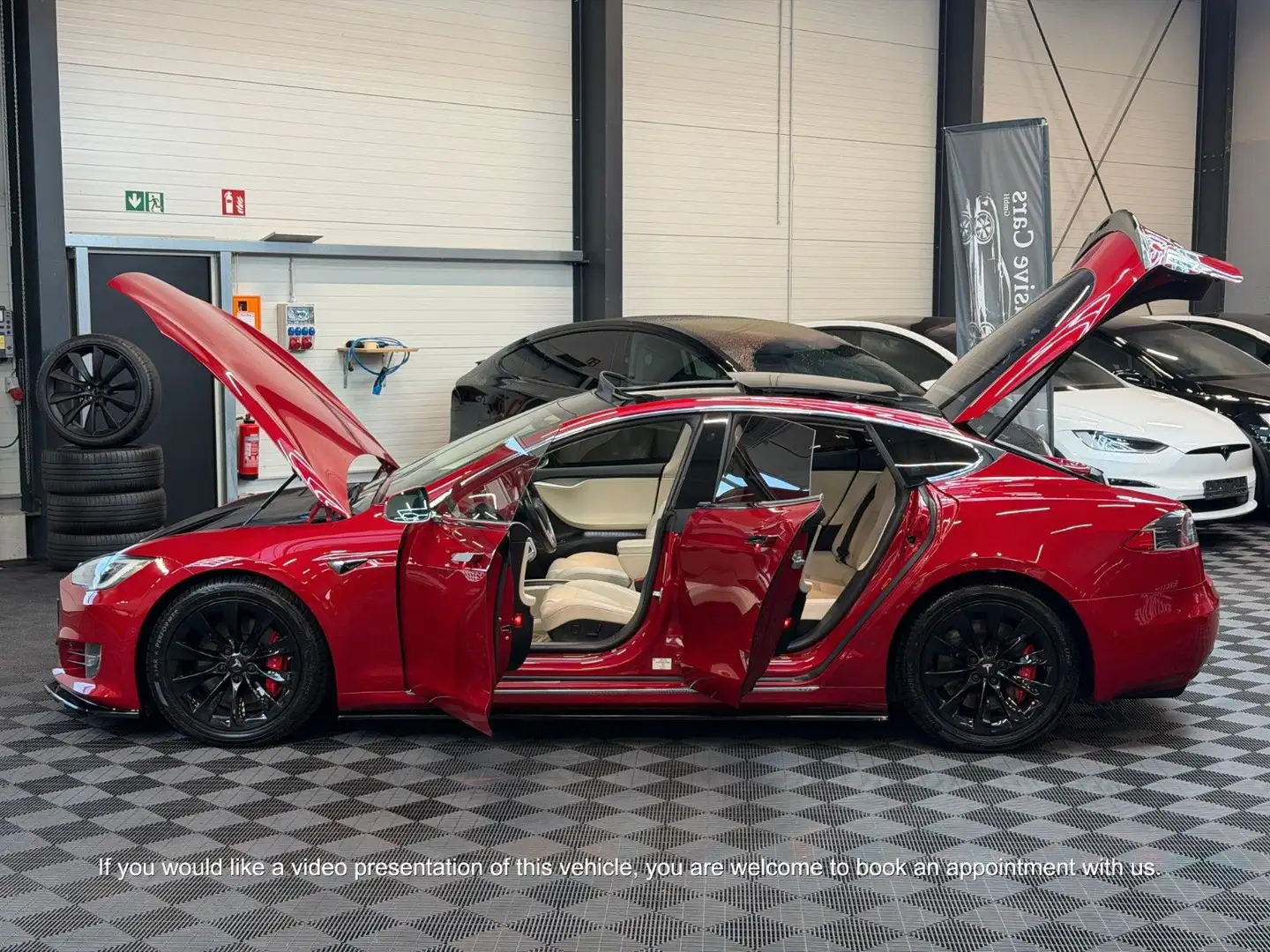 Tesla Model S MODEL S P100D | ENHANCED AP | MCU2 | CCS | Rouge - 2