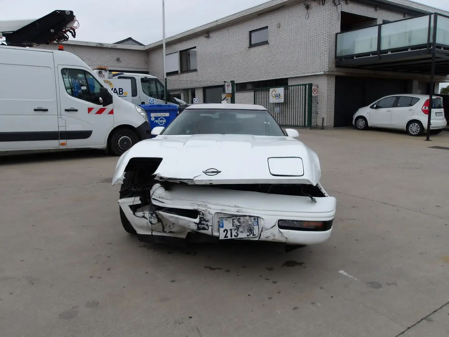 Chevrolet Corvette Blanc - 2
