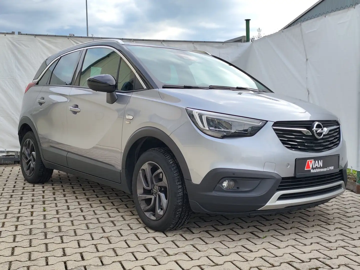 Opel Crossland X Opel 2020/ Klima/PDC/TÜV 27/ Gris - 1