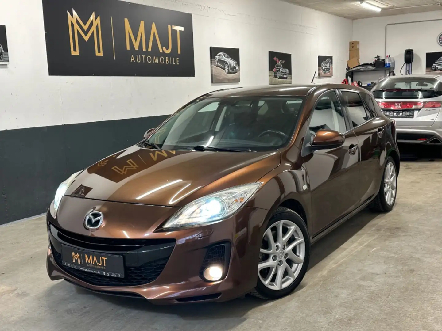 Mazda 3 Lim. 185PS Sports-Line RVM PDC Xenon Brun - 1