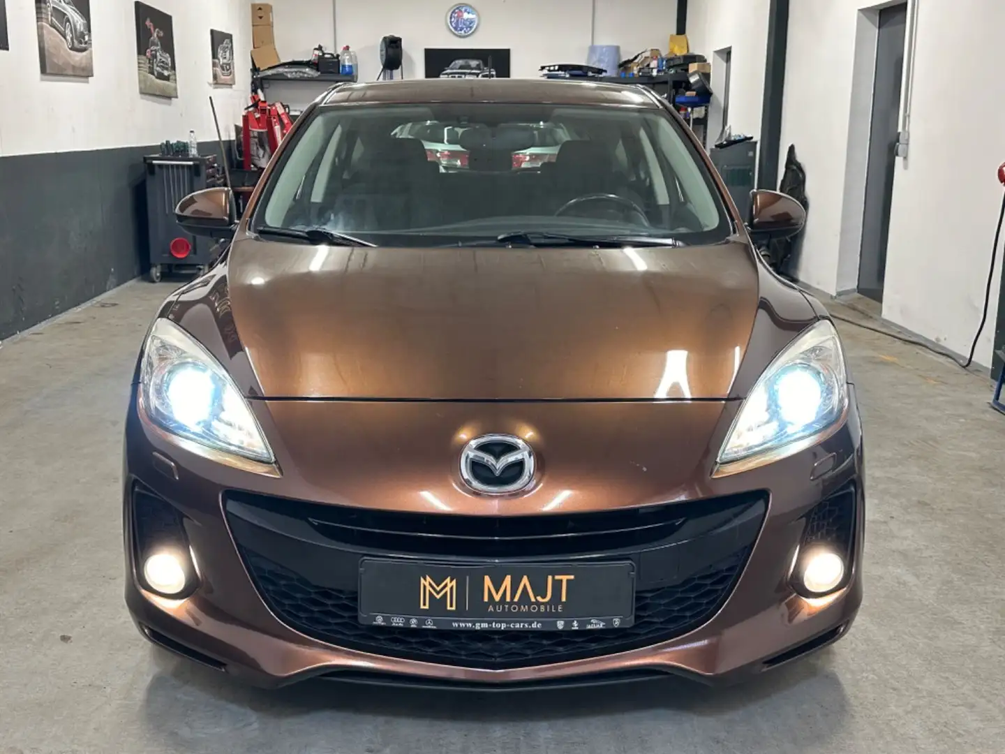 Mazda 3 Lim. 185PS Sports-Line RVM PDC Xenon Brun - 2