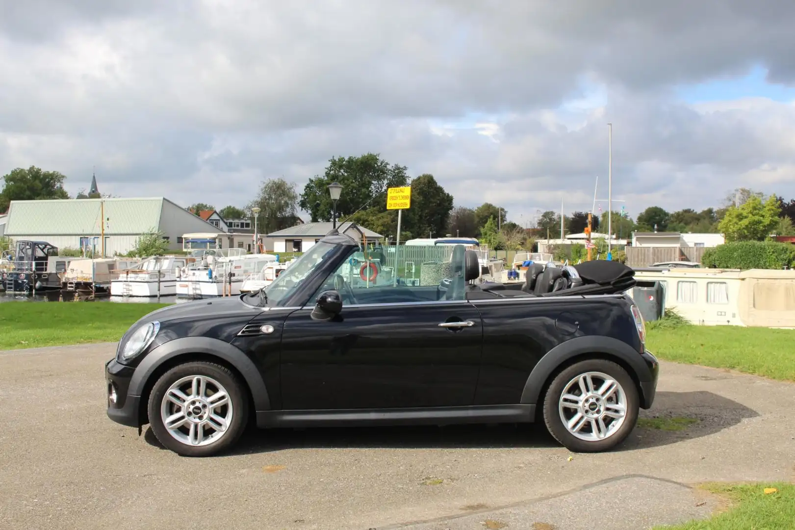 MINI One Cabrio Mini 1.6 Chili *Leer *Stoelverwarming Fekete - 2