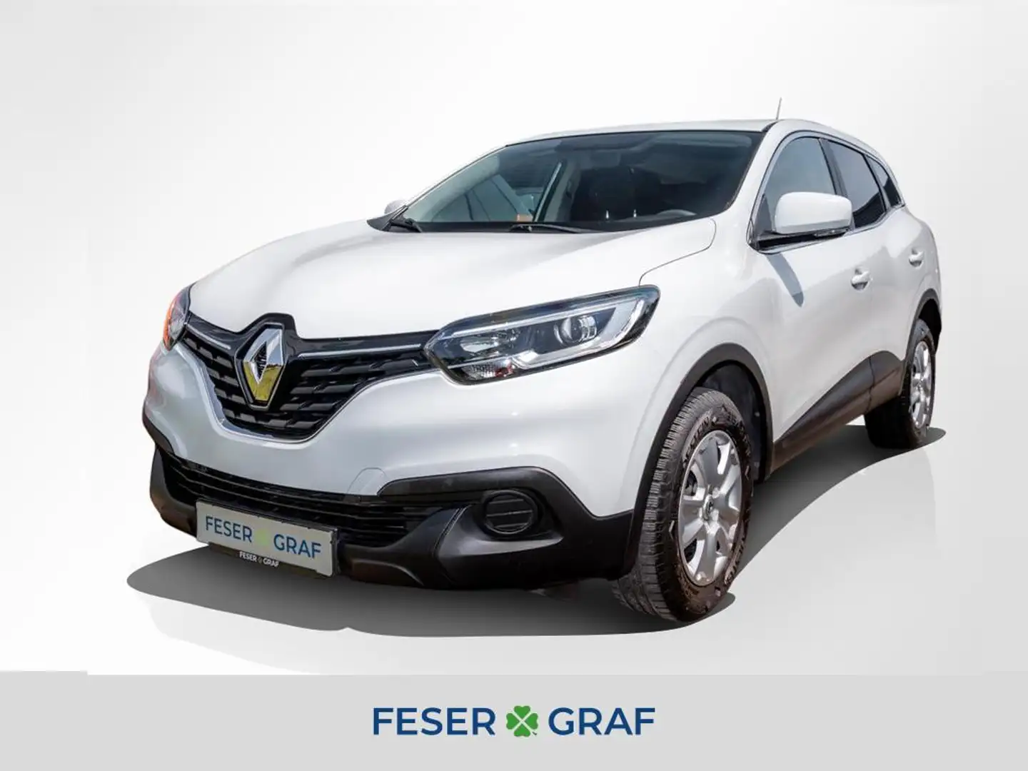 Renault Kadjar 1,2 TCE130 Life /Klima/ Bluet./Tempomat Weiß - 1