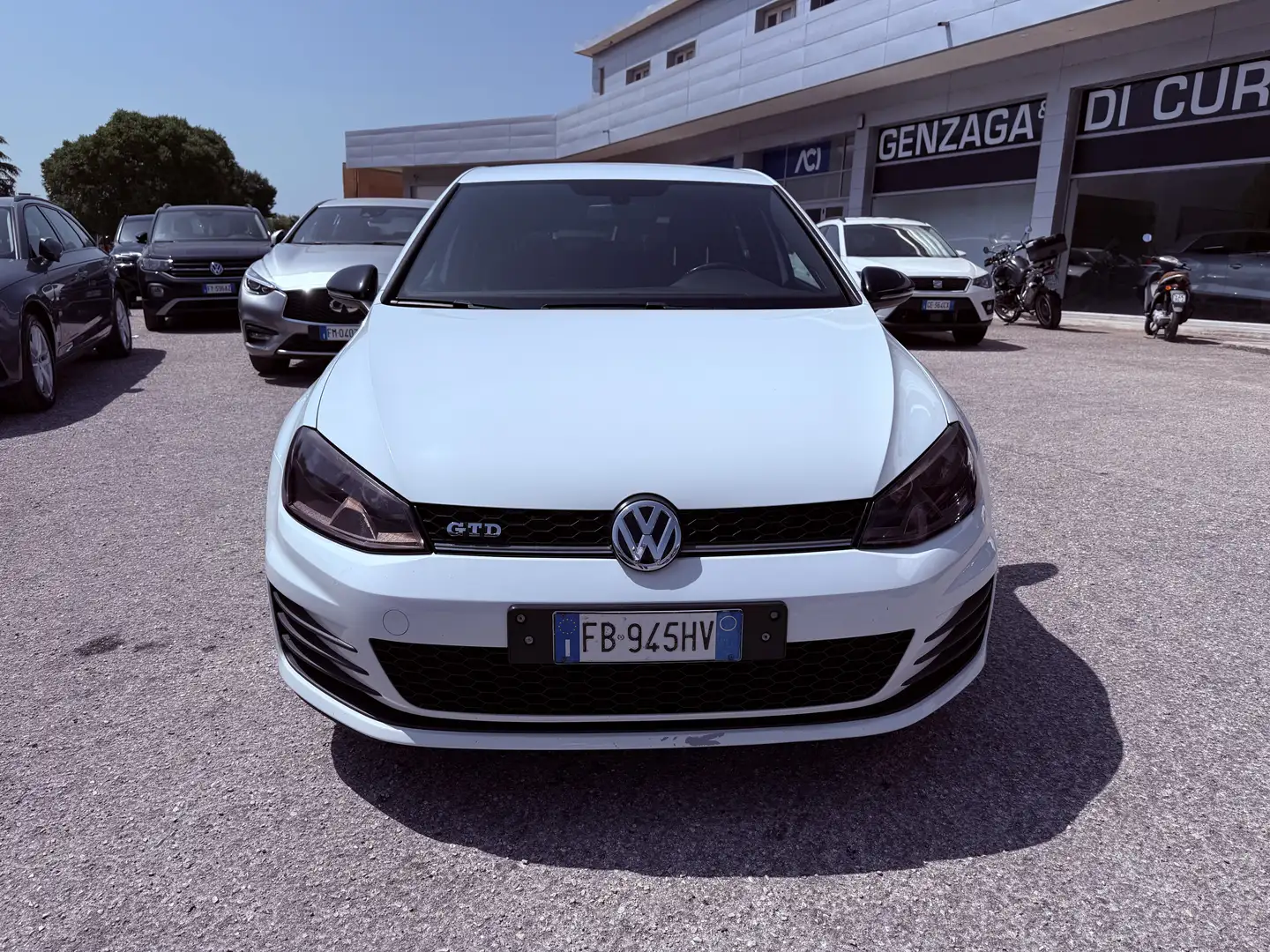 Volkswagen Golf Golf 5p 2.0 tdi Gtd Blanc - 1