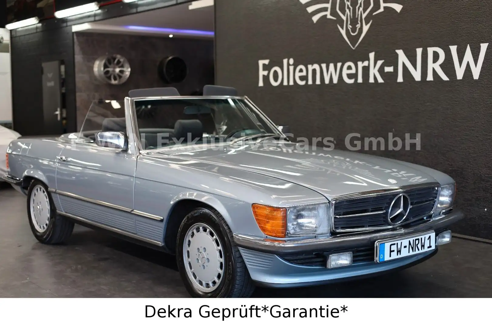 Mercedes-Benz 500 SL Cabrio W107 Oldtimer H/Neuwertig Albastru - 1