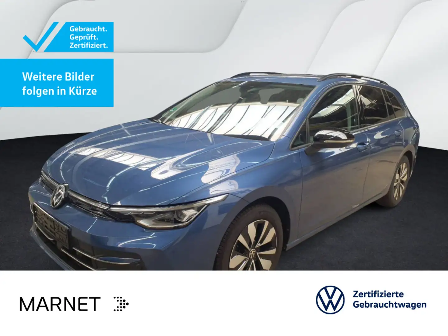 Volkswagen Golf Variant Golf VIII Variant 1.5 eTSI DSG GOAL*LED*AHK*DIGI Blau - 1