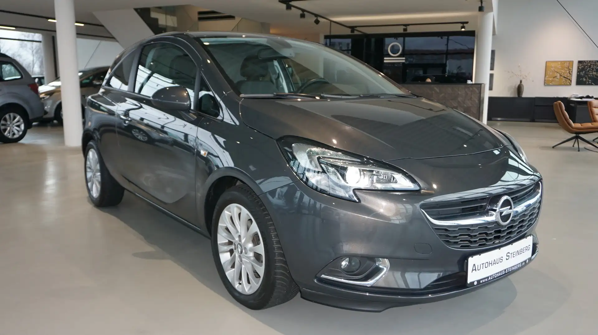 Opel Corsa-e Corsa E AUTOMATIK+SITZHEIZUNG+TEMPOMAT+ALU Innovat Grau - 1