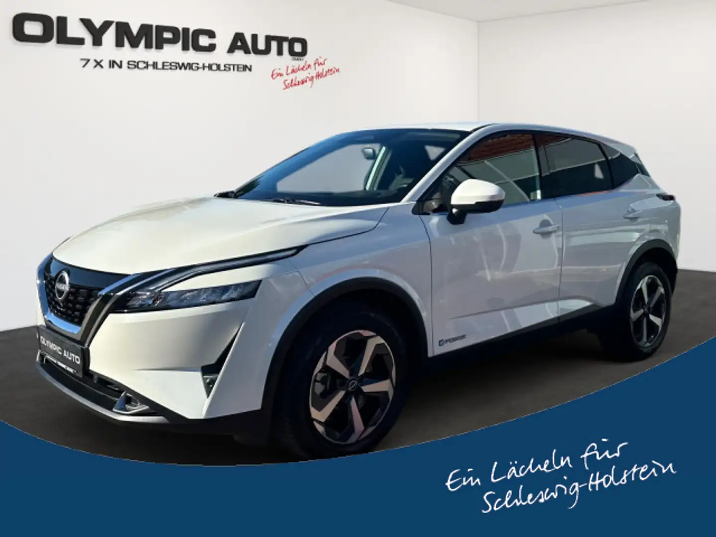Nissan Qashqai 1.5 e-Power N-Connecta 360°CAM NAVI SHZG Weiß - 1