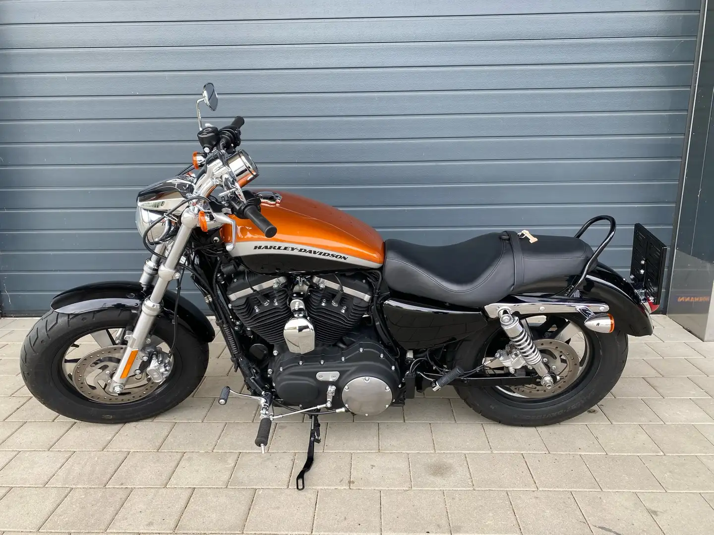 Harley-Davidson 1200 Custom gedrosselt auf 34kW Portocaliu - 1