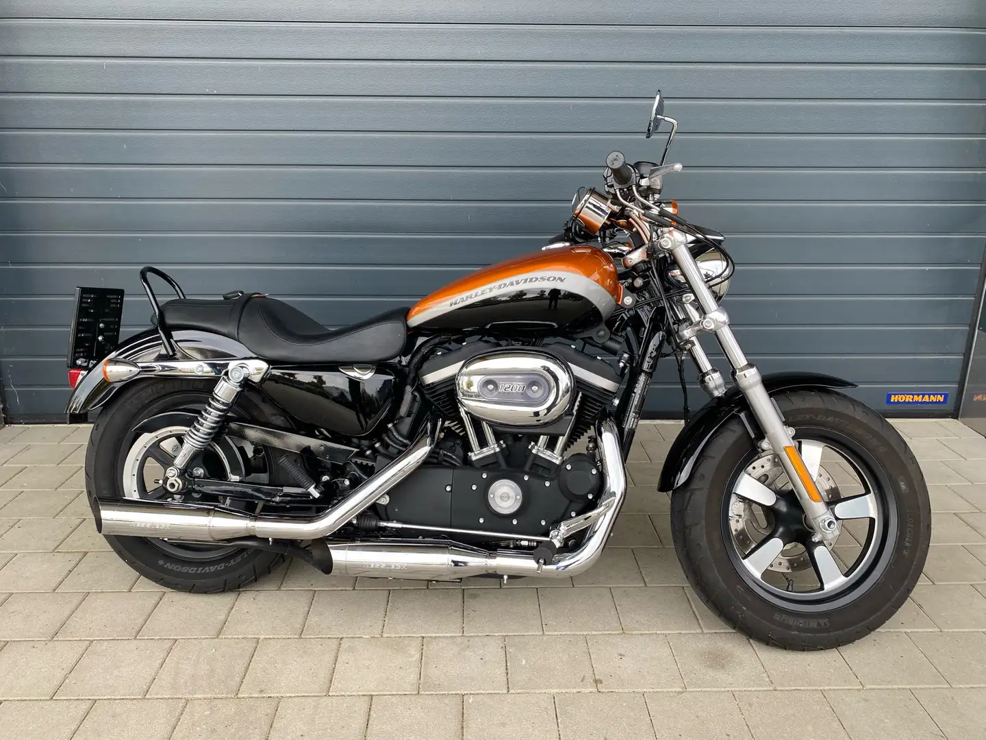 Harley-Davidson 1200 Custom gedrosselt auf 34kW Portocaliu - 2