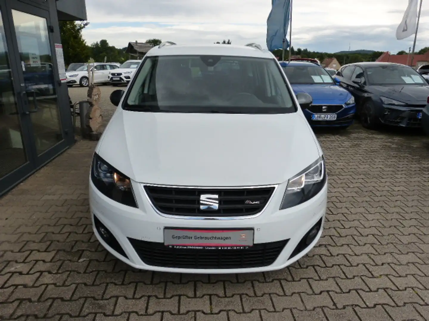 SEAT Alhambra Style Advanced ALHAMBRA 2.0 TDI FR-Line 150 PS Weiß - 2