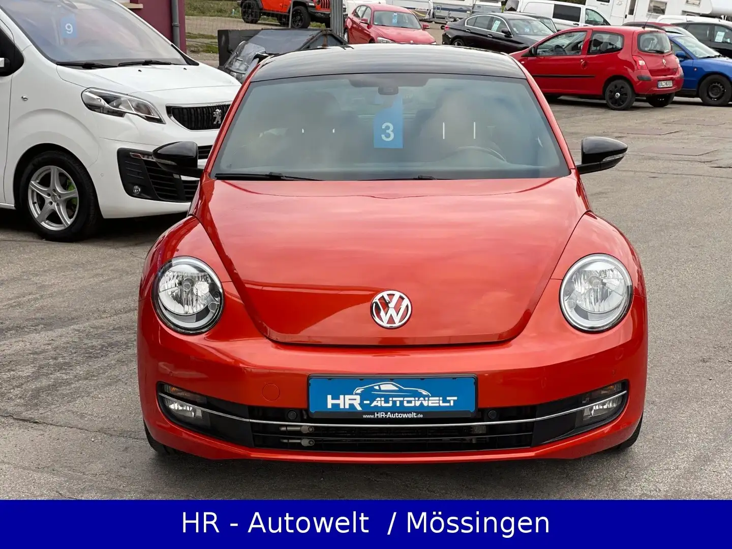 Volkswagen Beetle Lim. Club BMT*EURO 6*NAVI*KAMERA*GARANTIE Pomarańczowy - 2