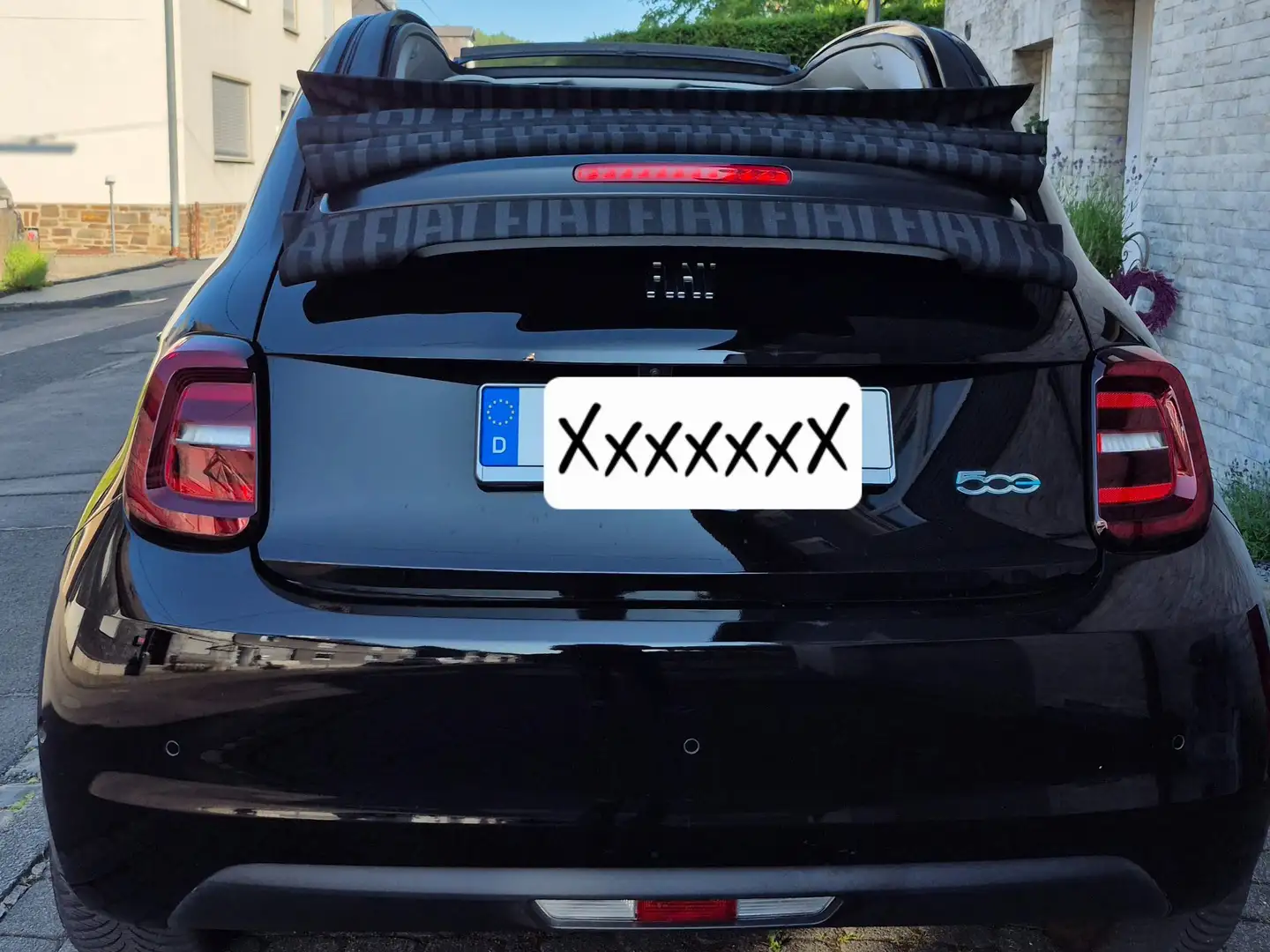 Fiat 500e 500e 42kWh C la Prima (by Bocelli) Schwarz - 1