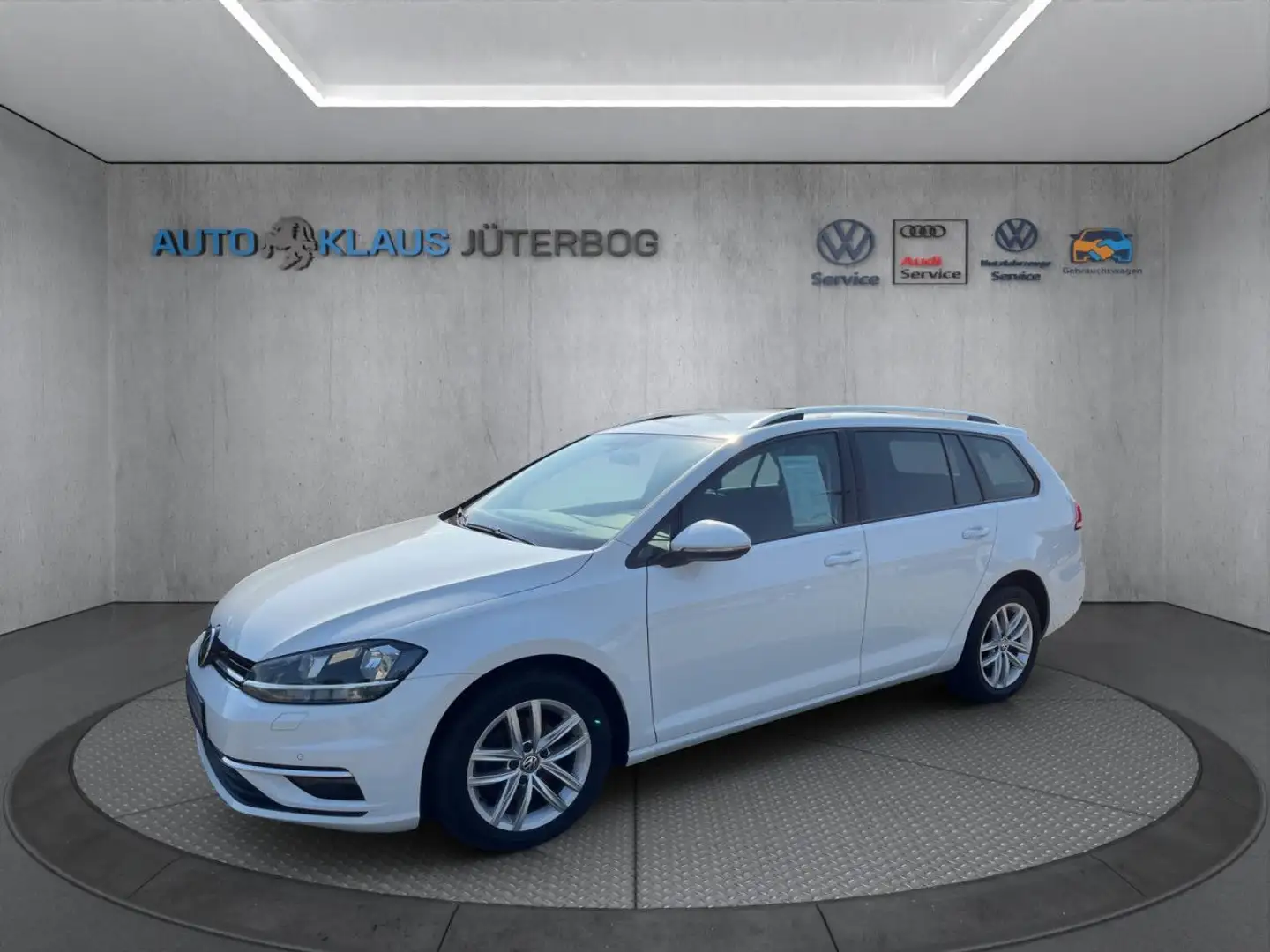 Volkswagen Golf VII Variant 1.6 TDI Comfortline Klima Weiß - 2