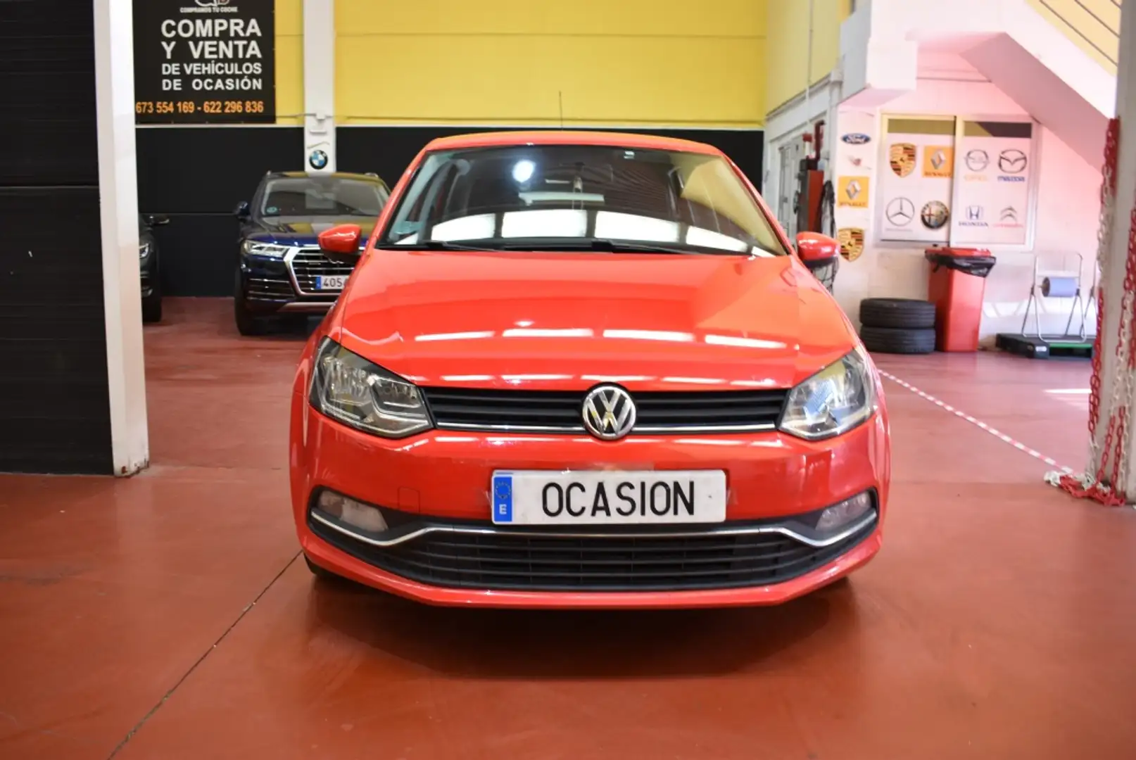 Volkswagen Polo 1.4 TDI BMT Advance 66kW Rojo - 2
