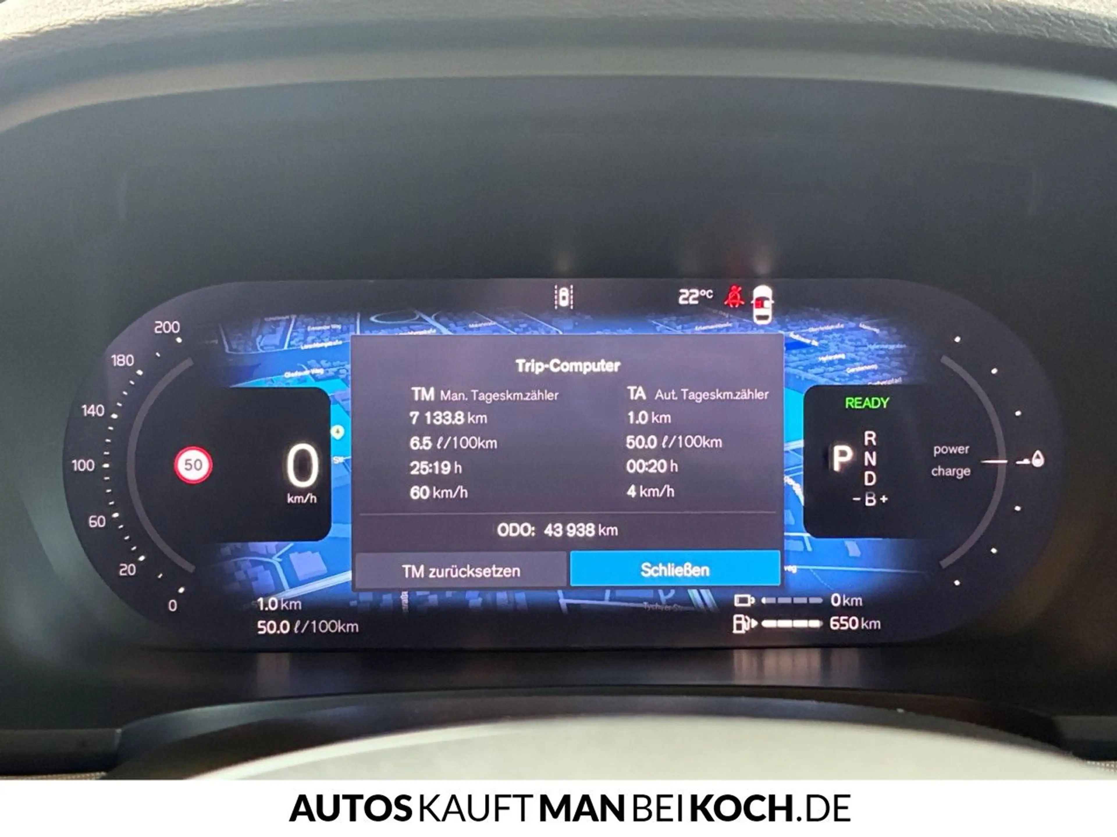 Volvo V90 T6 Plug-In AWD Plus Dark ACC BLIS H/K Voll-LED — photo 12