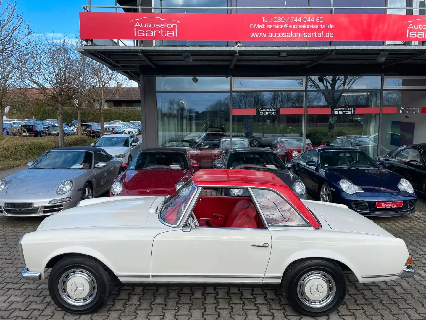 Mercedes-Benz 280 250 SL Pagode - HT + ST - dt. Fzg. - H-Kz Blanc - 2
