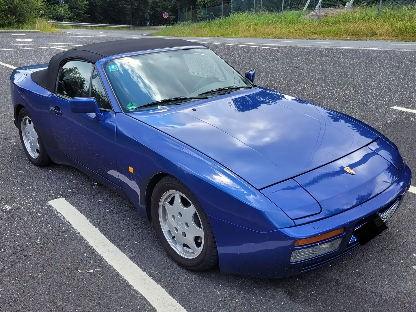 Porsche 944 944 S 2 Cabriolet Blau - 2