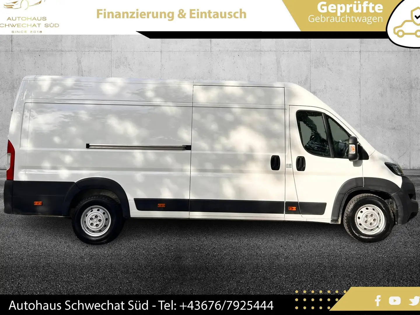 Peugeot Boxer L4H2 Pro BlueHDi 140 Stop // KLIMA // NAVI // Weiß - 2